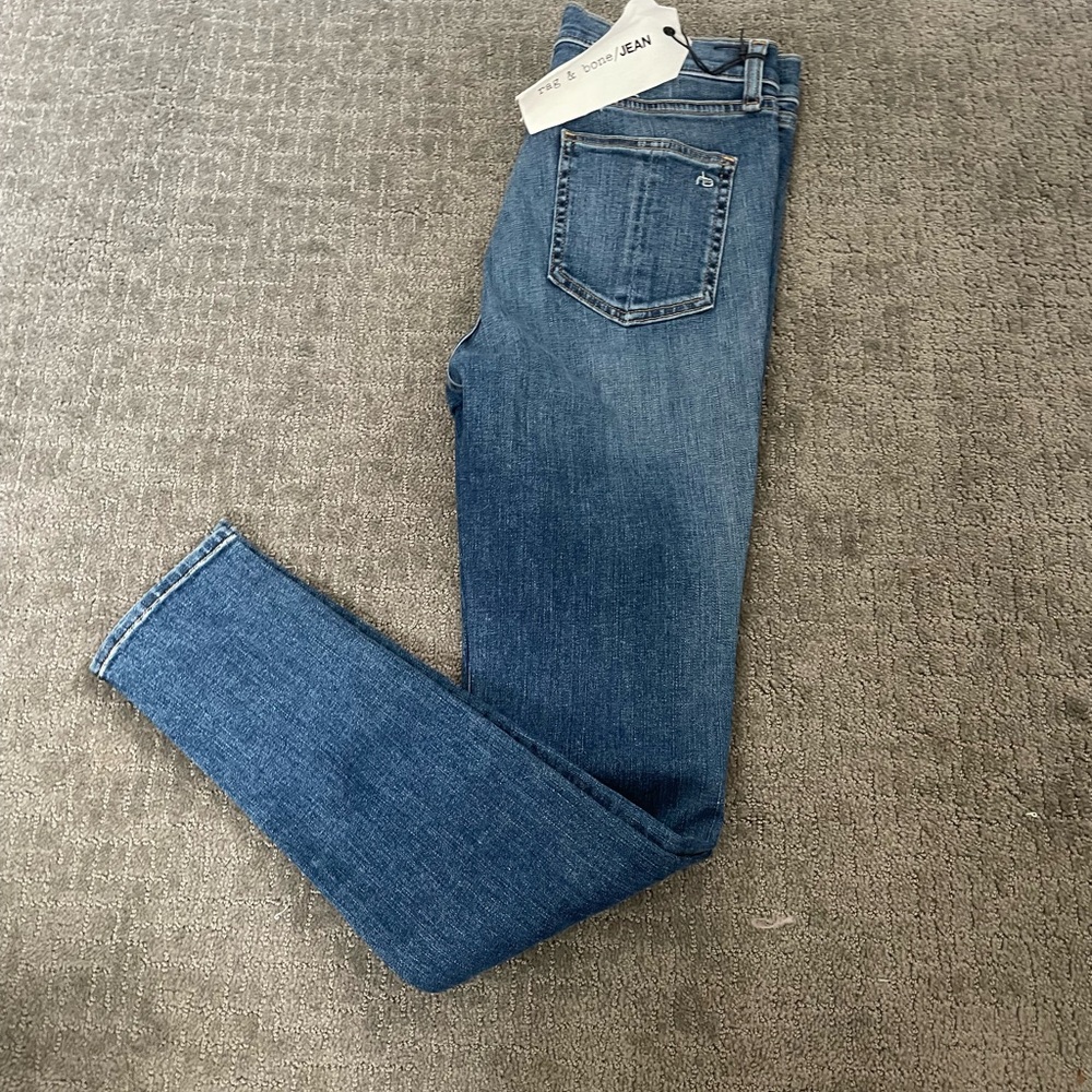 Rag & Bone Blue Skinny Jeans Classic Denim